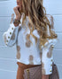Button Pineapple Print Ladies Shirt Women's Blouse - ROUTINE FASHION